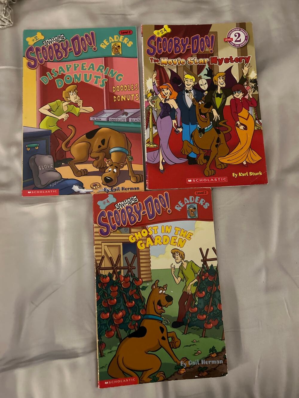 Scooby doo early readings level 2 books